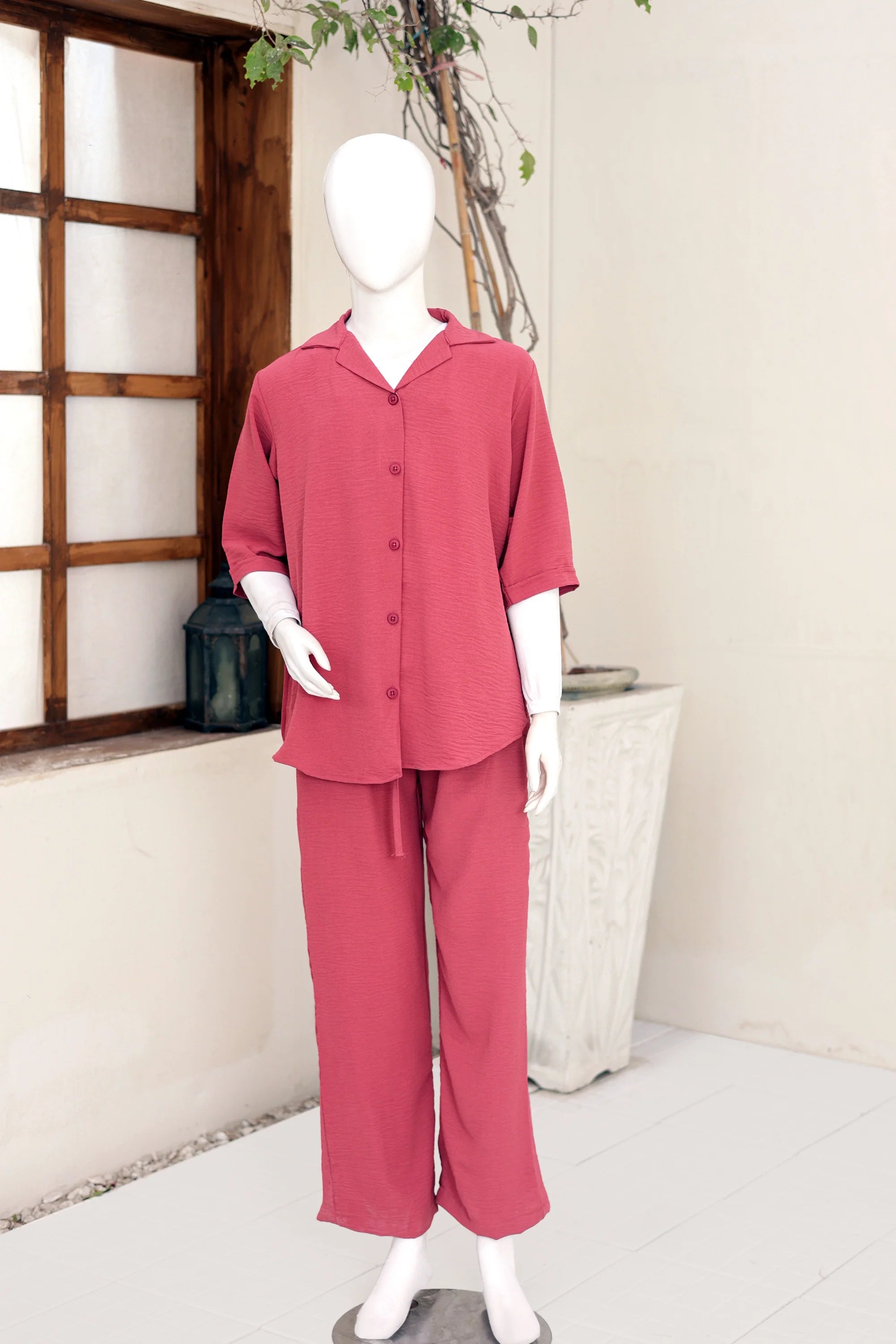2 PIECE CRINKLE CO-ORD SUIT