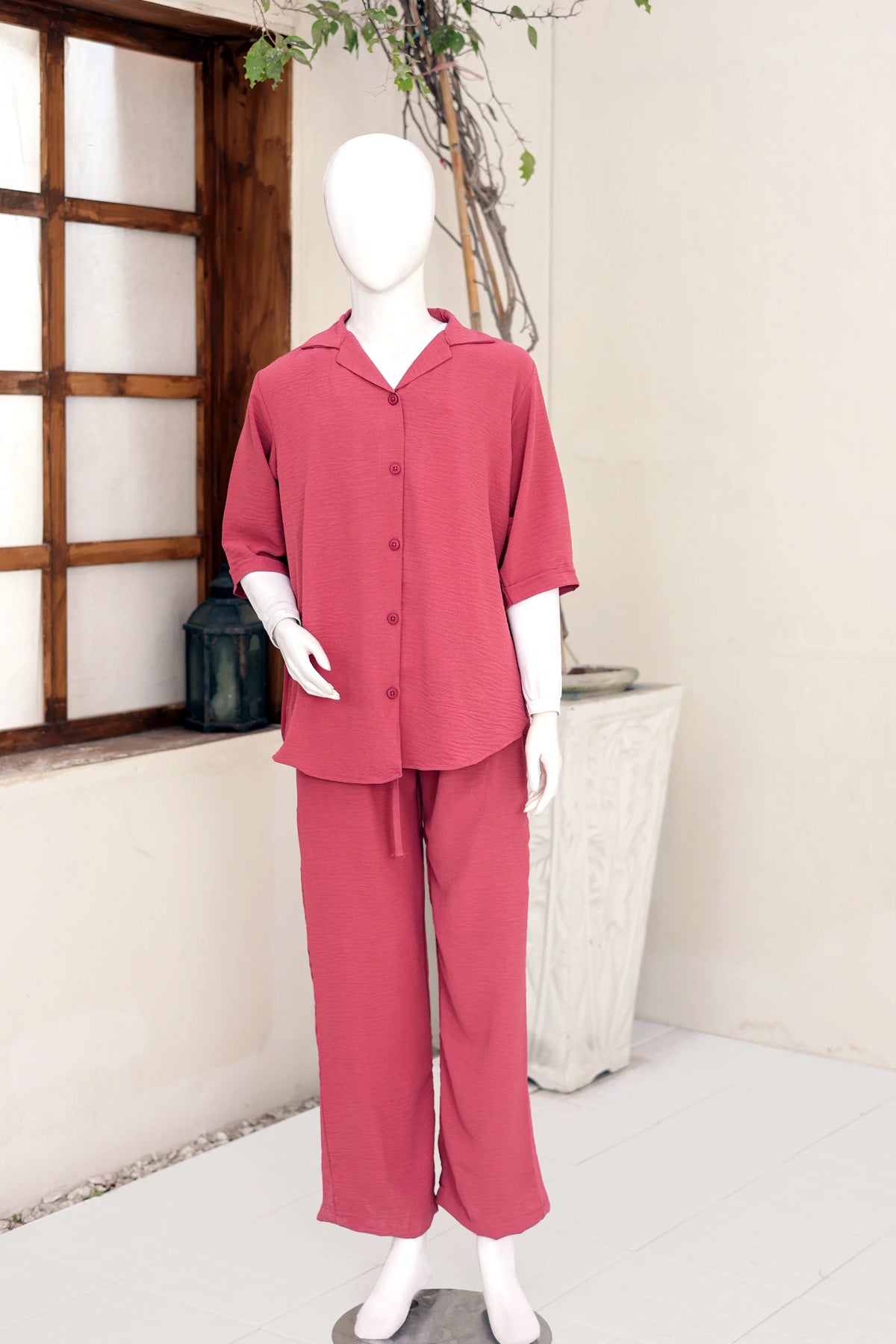 2 PIECE CRINKLE CO-ORD SUIT