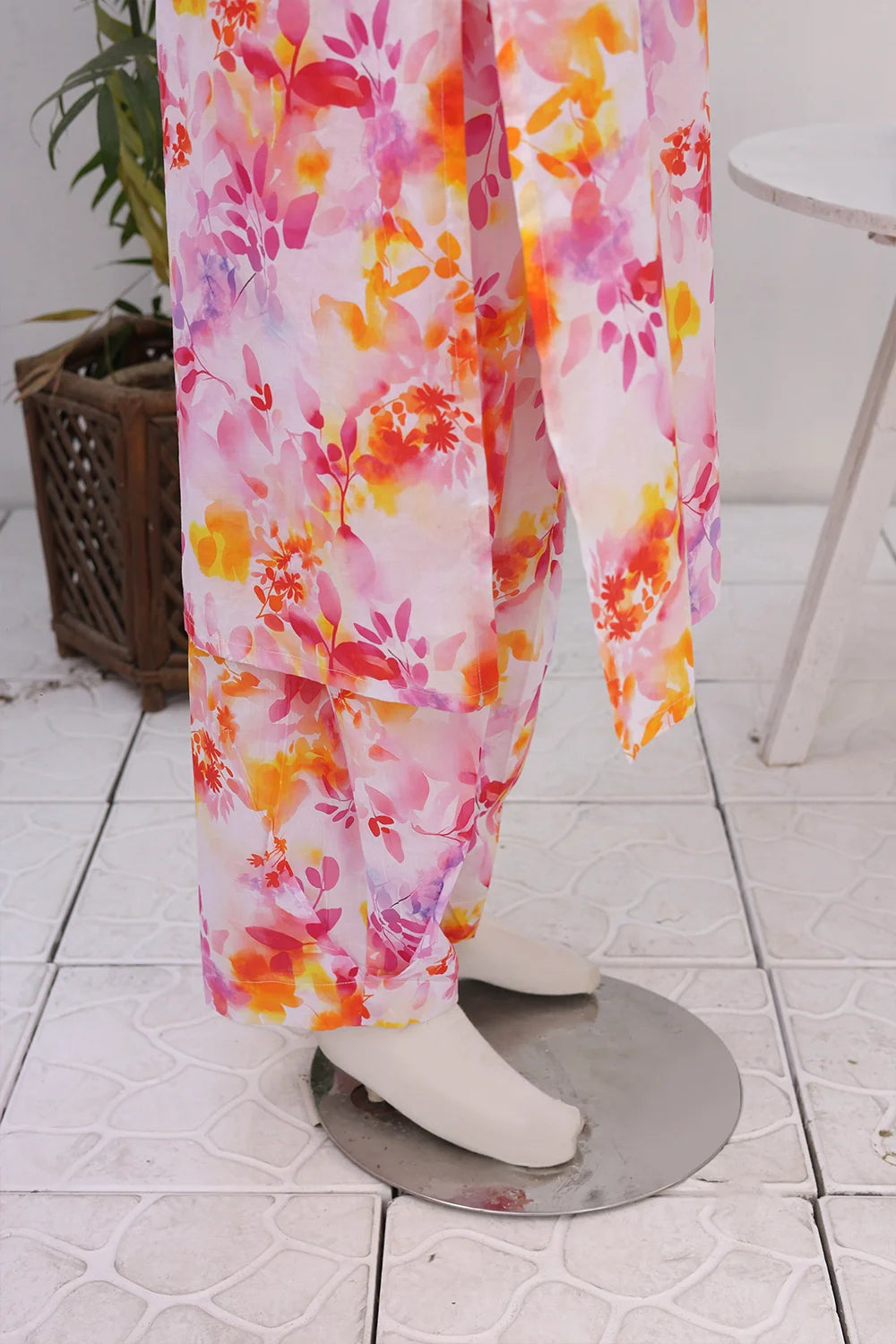2 PIECE PRINTED LAWN SUIT