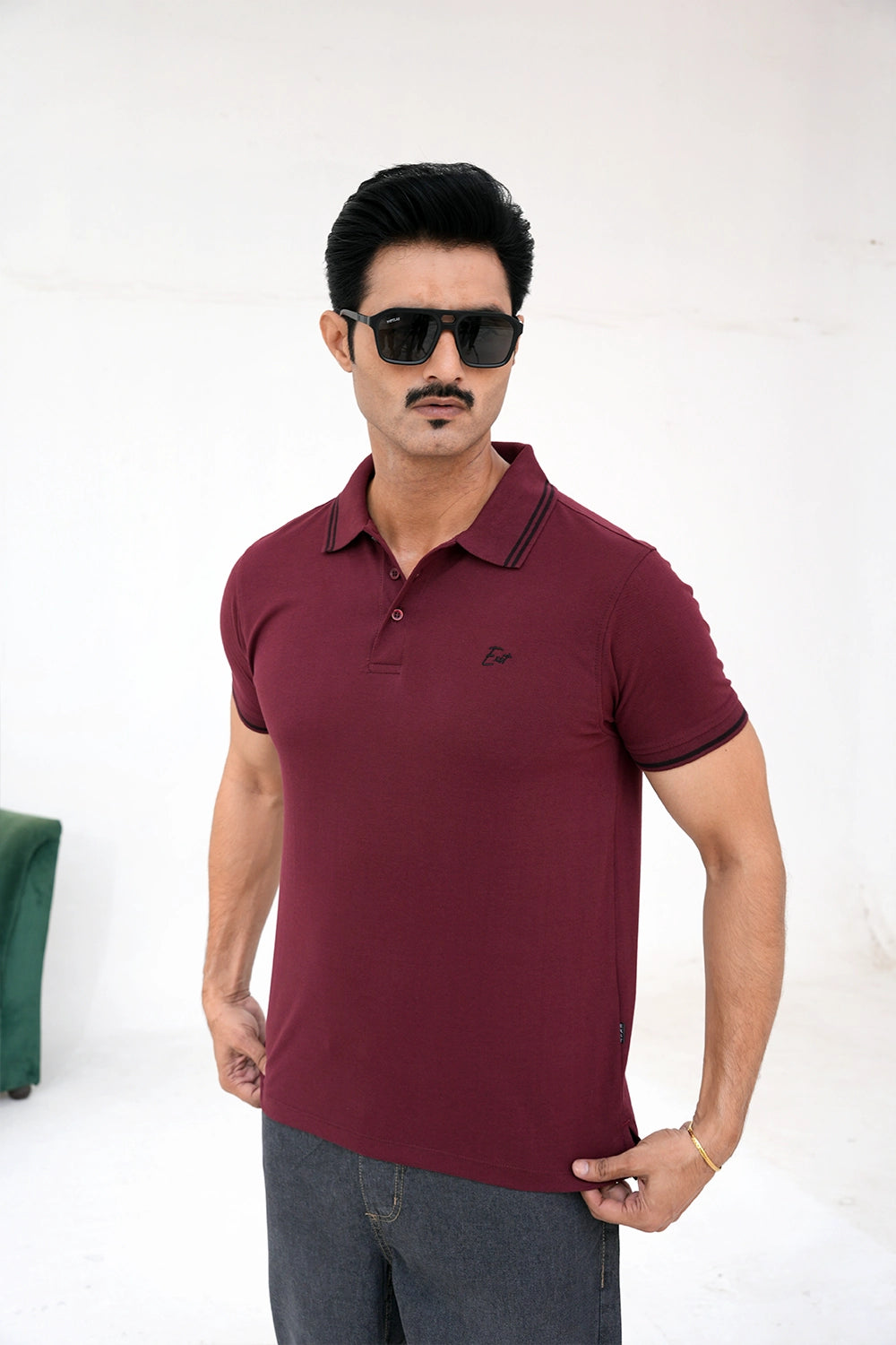 Men Pique Polo Shirt