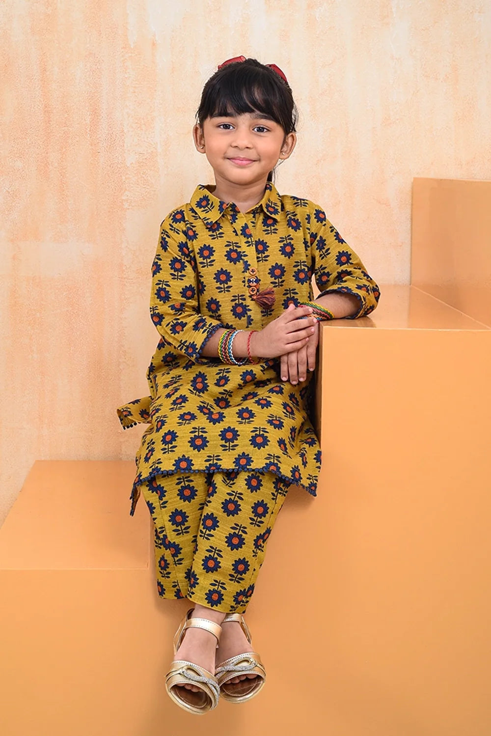 2 PIECE PRINTED KHADDAR SUIT