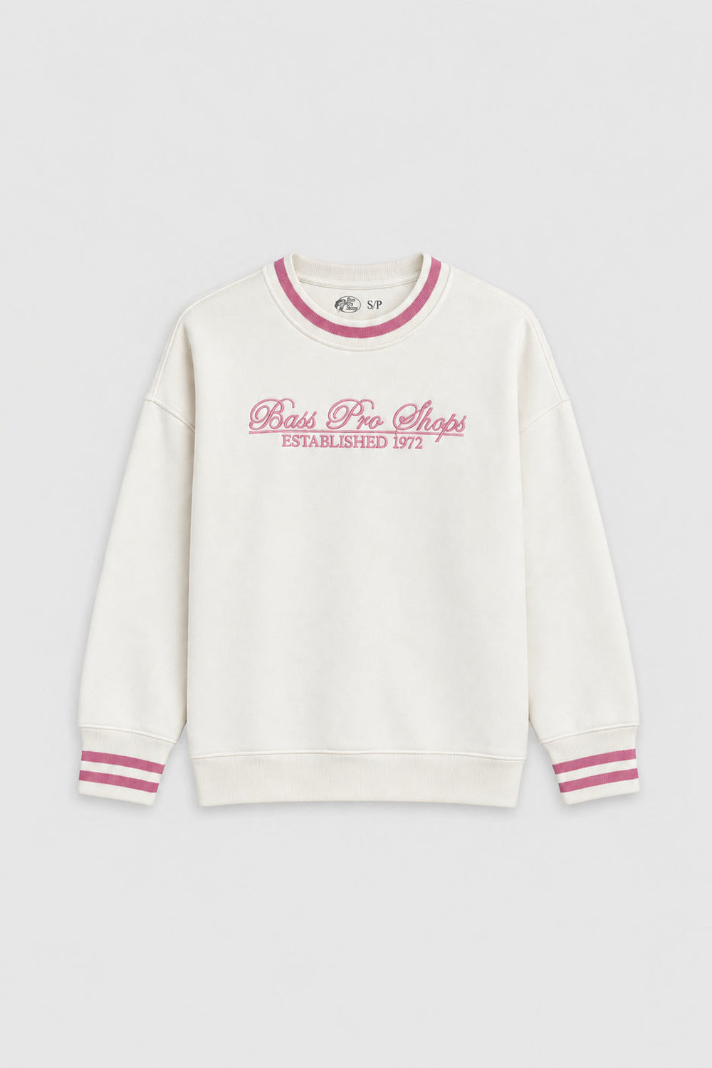 Women Branded Fleece EMB Sweatshirt - Cream