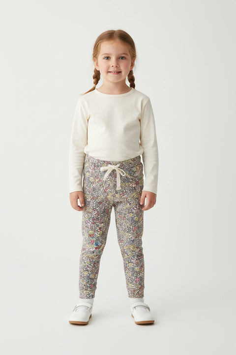 Girls Branded Graphic Legging - Multi