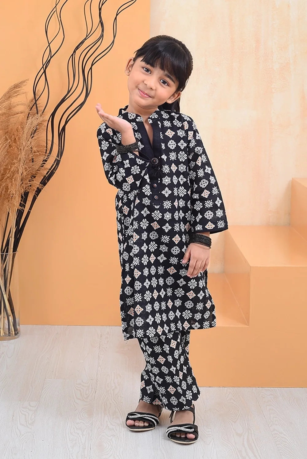 2 PIECE PRINTED KHADDAR SUIT