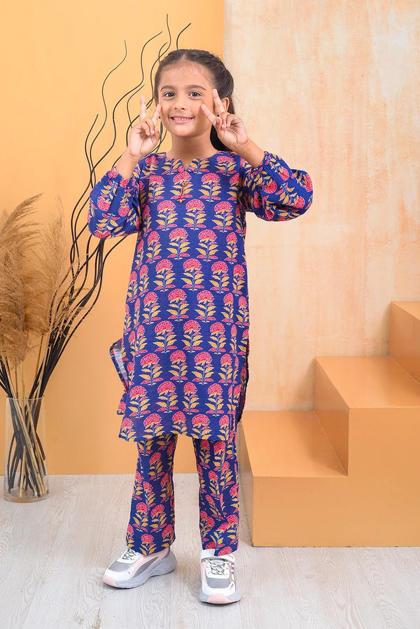 2 PIECE PRINTED KHADDAR SUIT