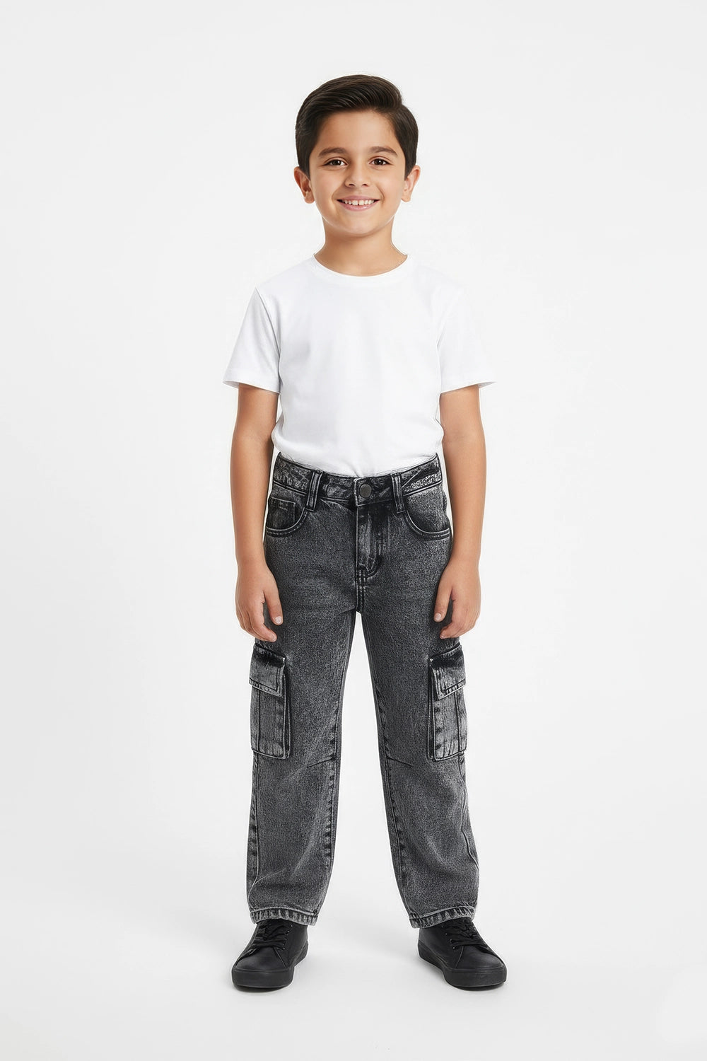 Denim Cargo Pant