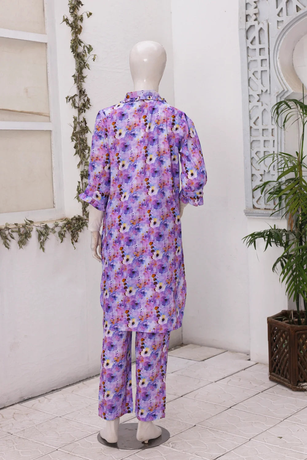 PRINTED LAWN SUIT