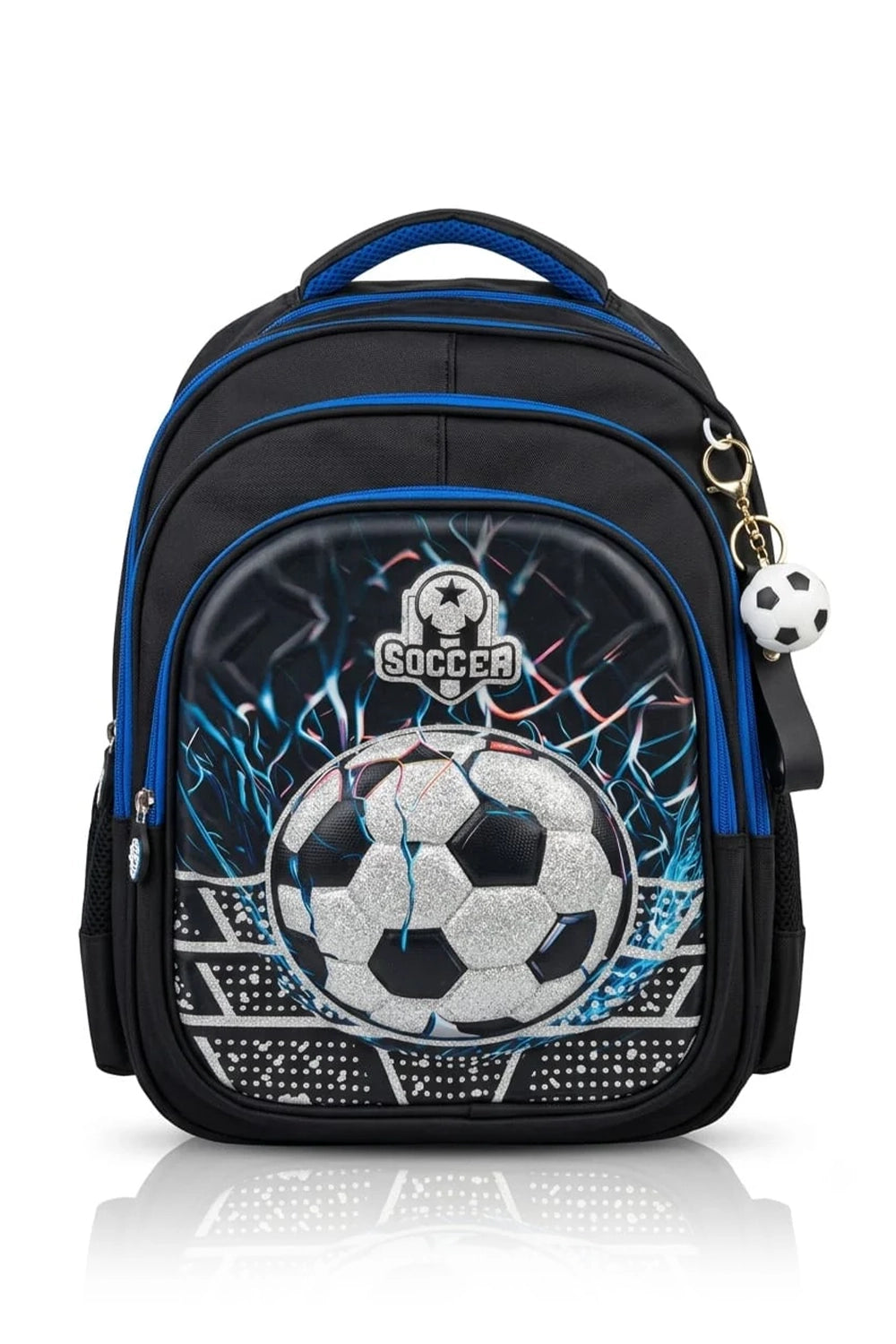 Football 3D School Backpack for Boys