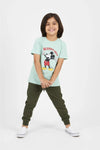Boys Branded Graphic T-Shirt - Pastachio