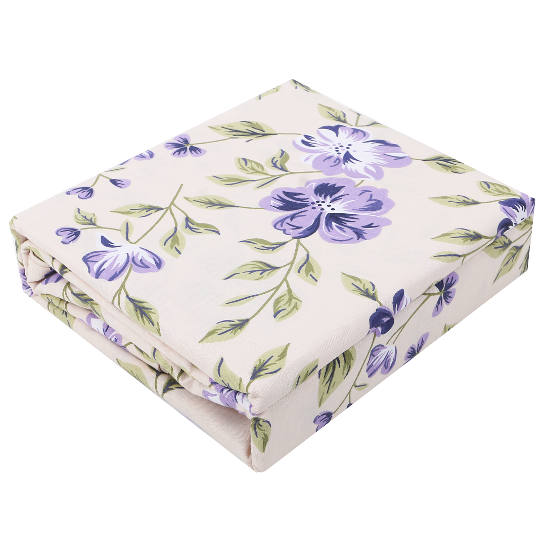 Knotco Printed Cotton Rich Bedsheet Set TC-150