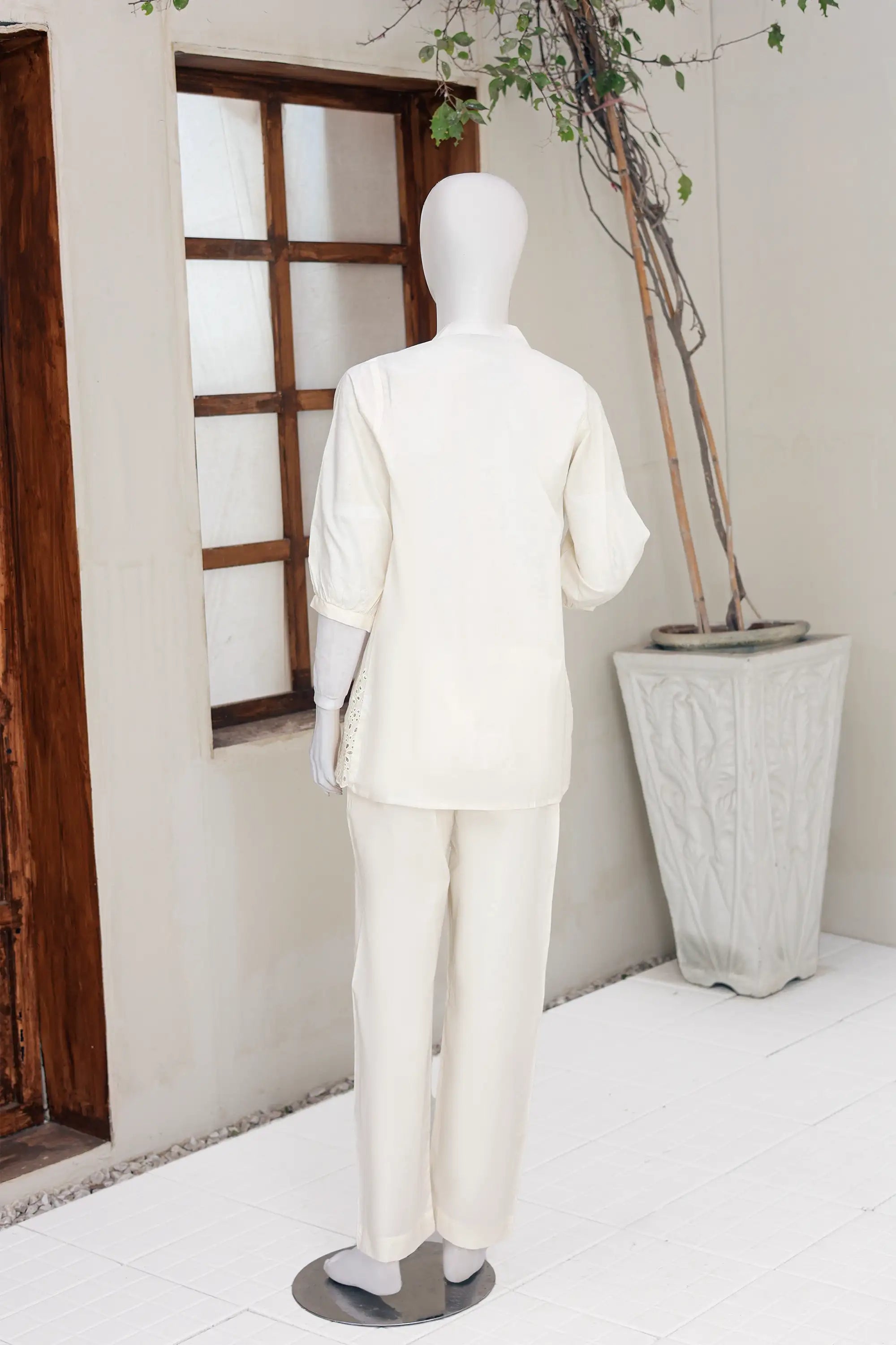 2 PIECE CAMBRIC FUSION SUIT