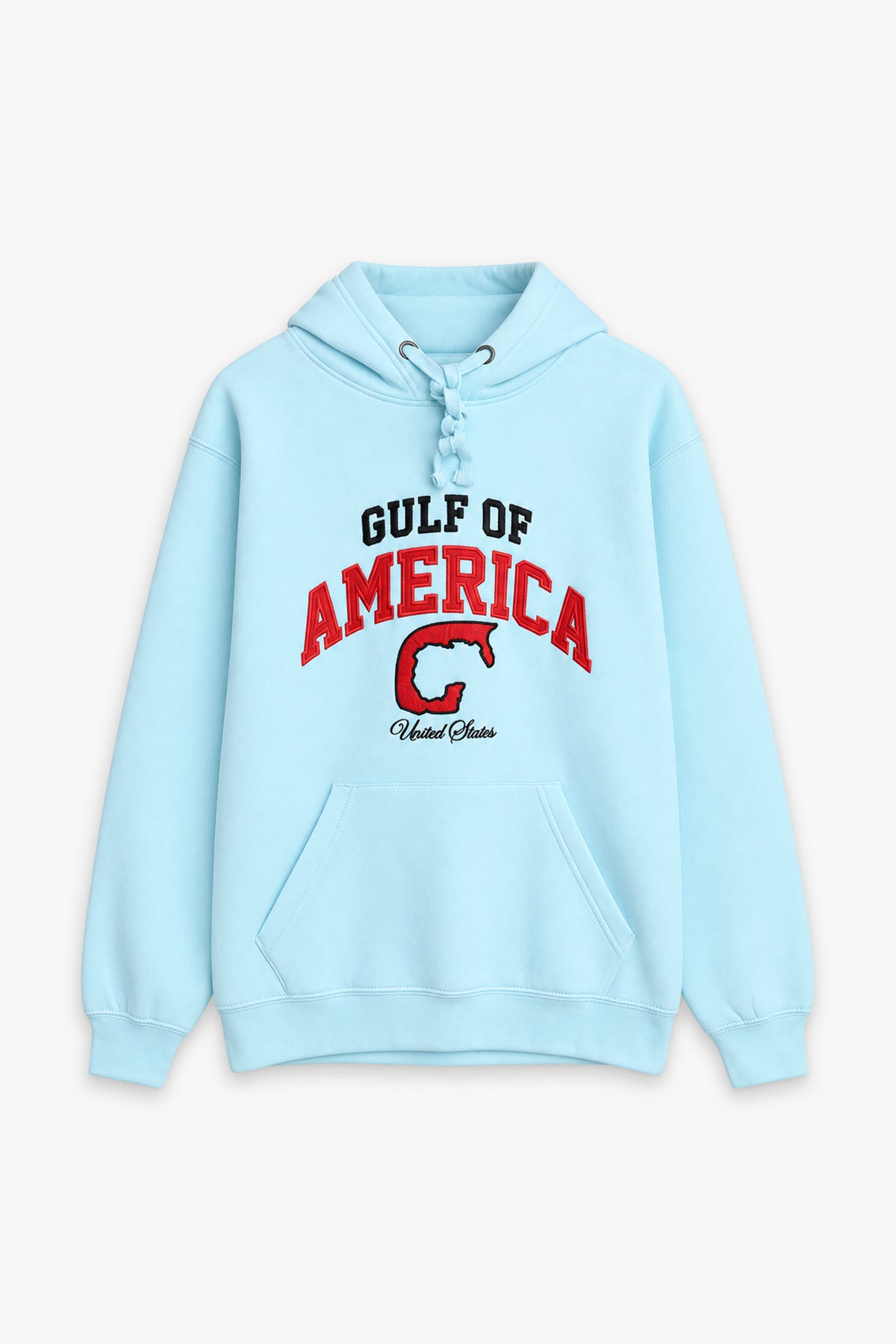 Men Branded Graphic Pullover Hoodie - Ferozi