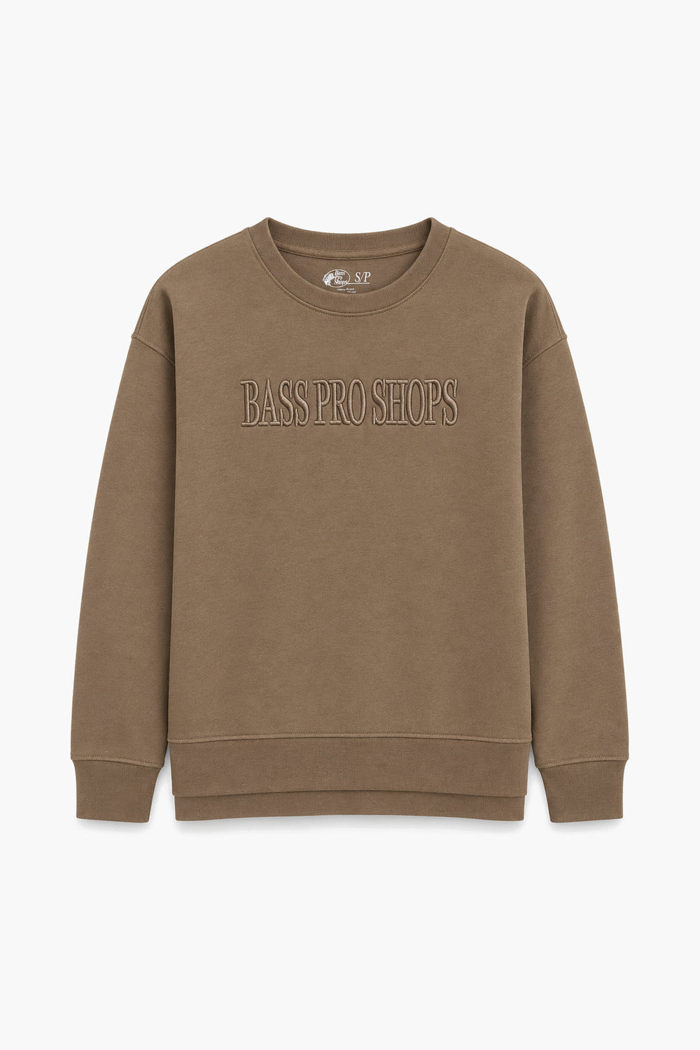 Women Branded EMB Fleece Sweatshirt - Brown
