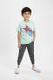 Boys Branded Graphic T-Shirt - Pistachio