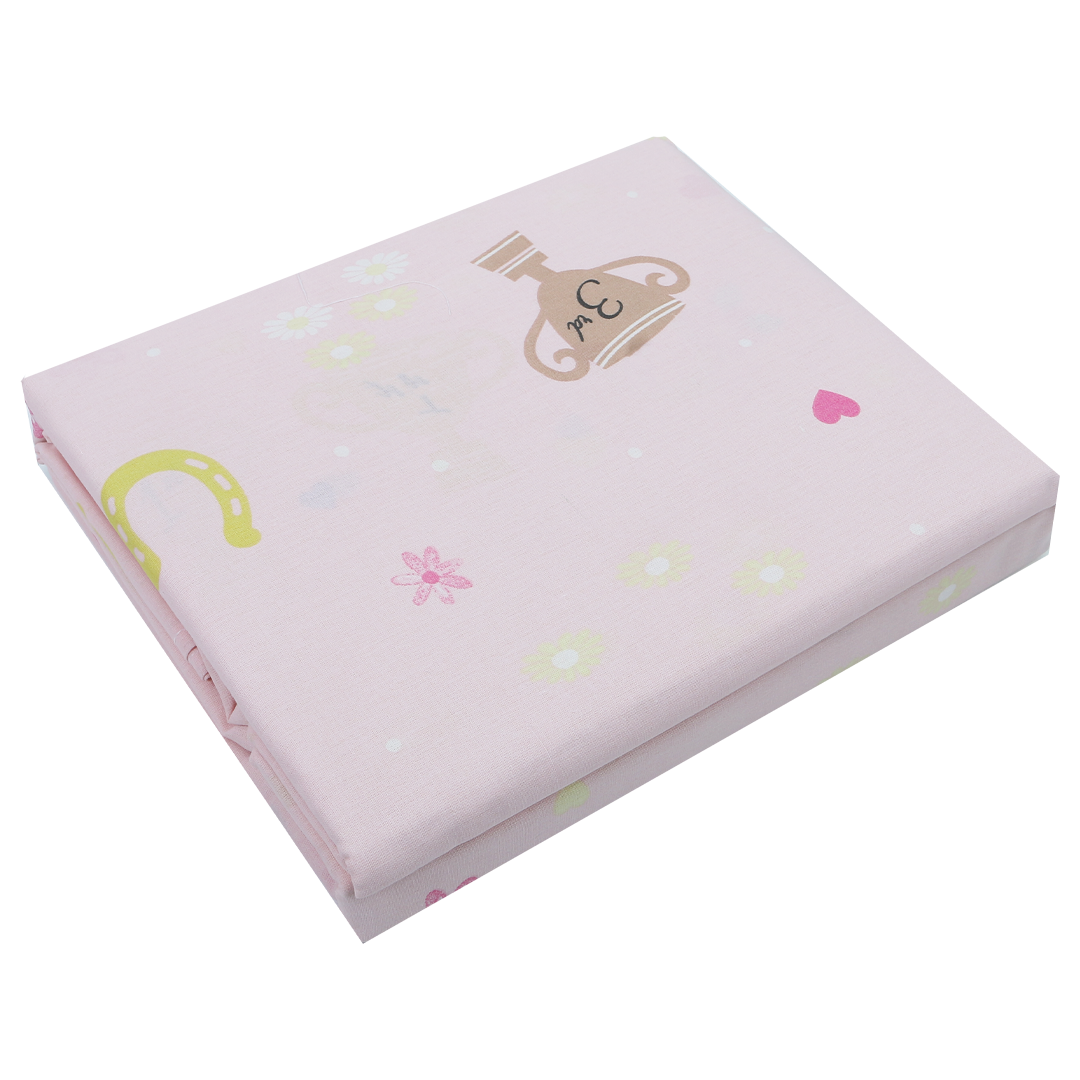 Kids Printed Cotton Rich Bedsheet Set TC-150