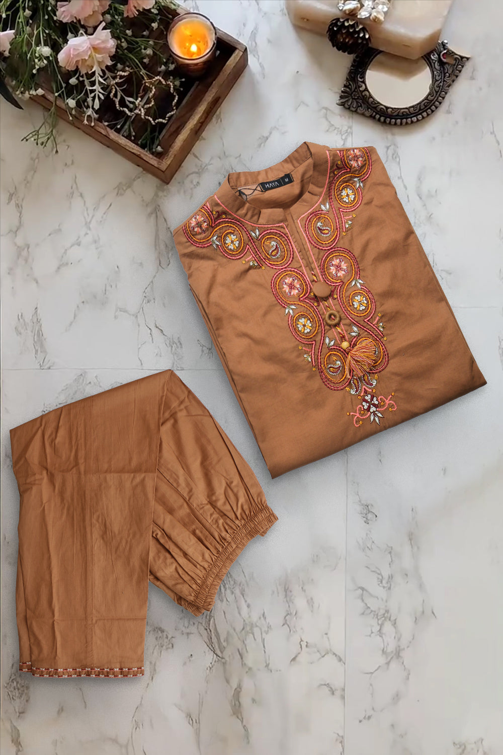 2 PIECE SOLID LAWN SUIT