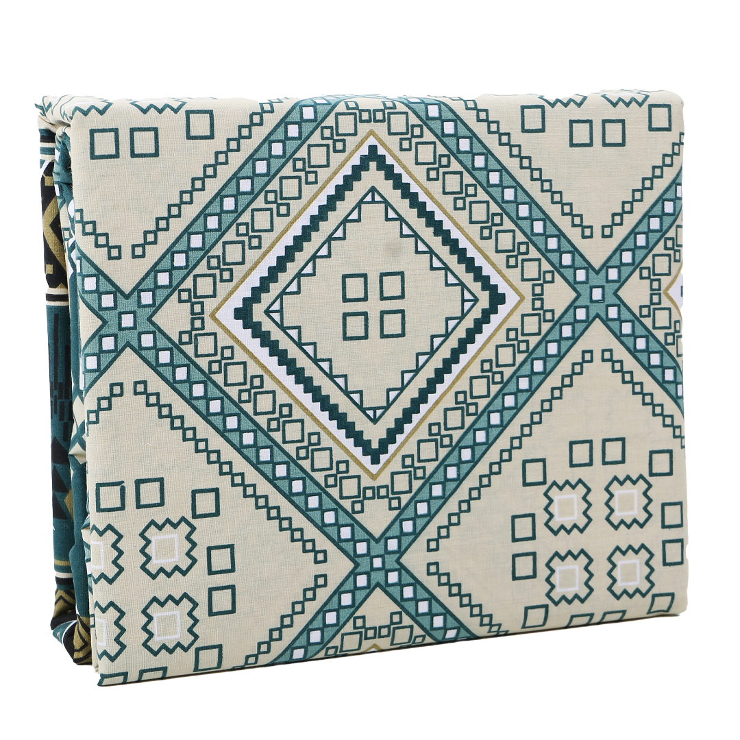 Knotco Printed Cotton Rich Bedsheet Set TC-150