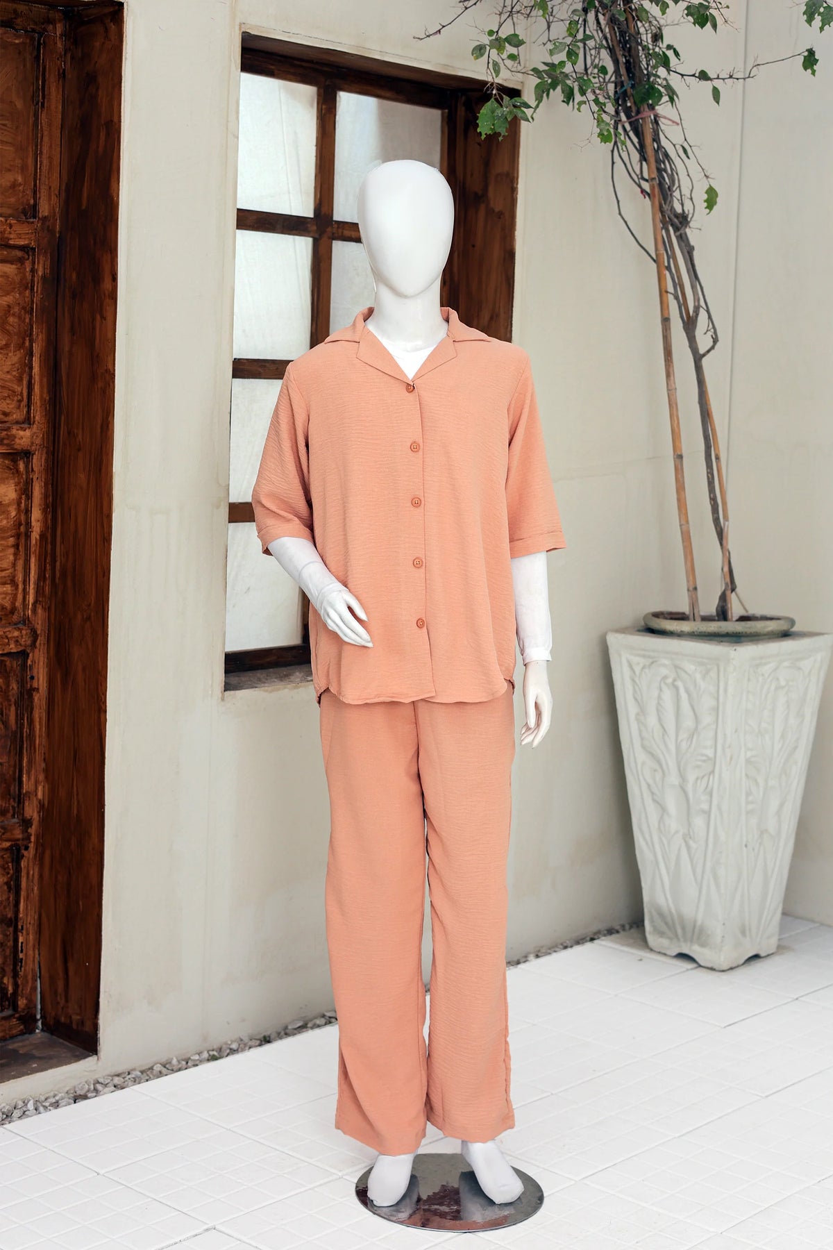 2 PIECE CRINKLE CO-ORD SUIT