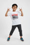 Boys Branded Graphic T-Shirt - White