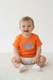 Boys Branded Graphic T-Shirt - Orange