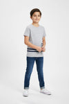 Boys Branded Graphic T-Shirt - Grey