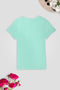 Women's Graphic T-Shirt WT16 - L/Green