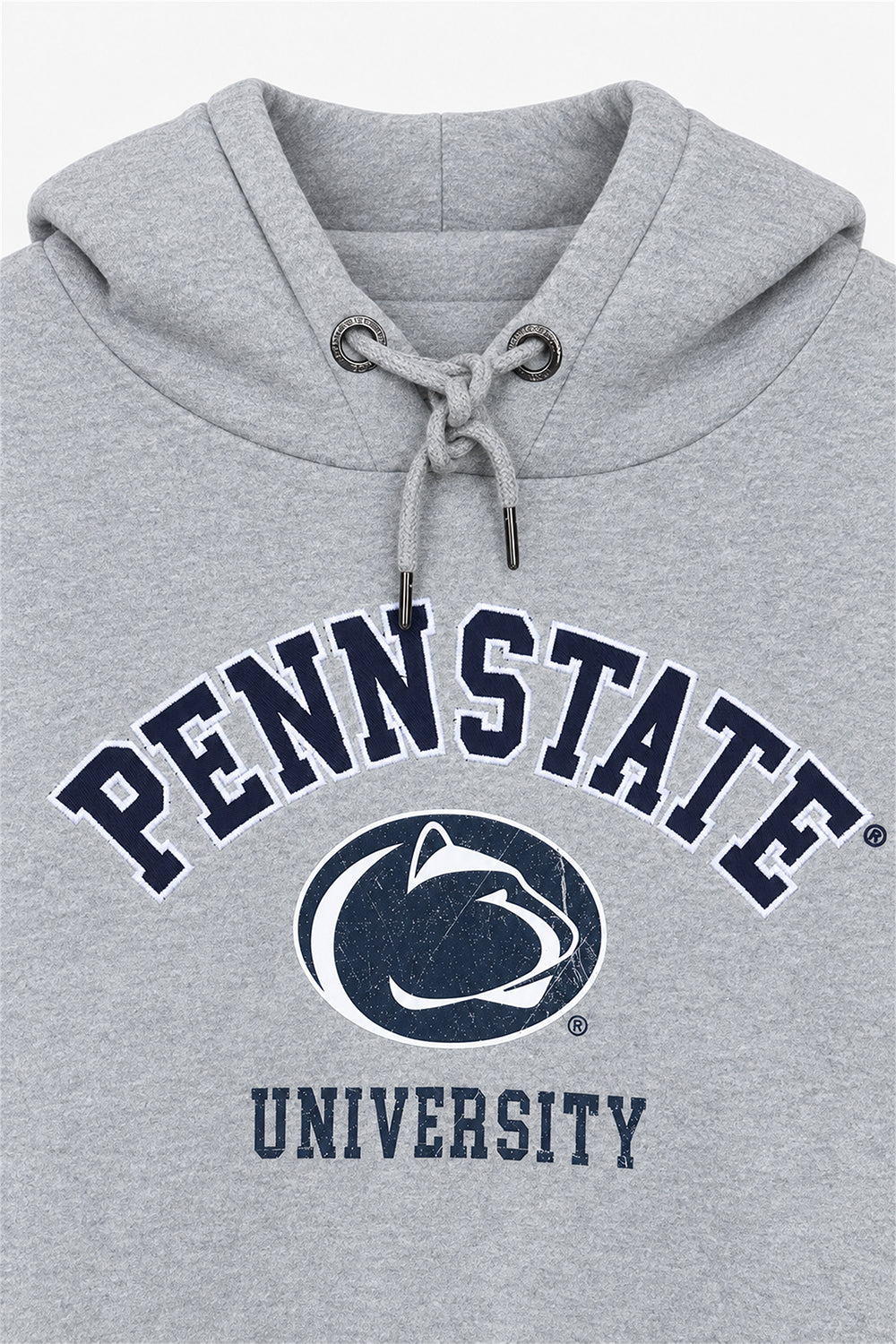 Men Branded Graphic Pullover Hoodie - Grey