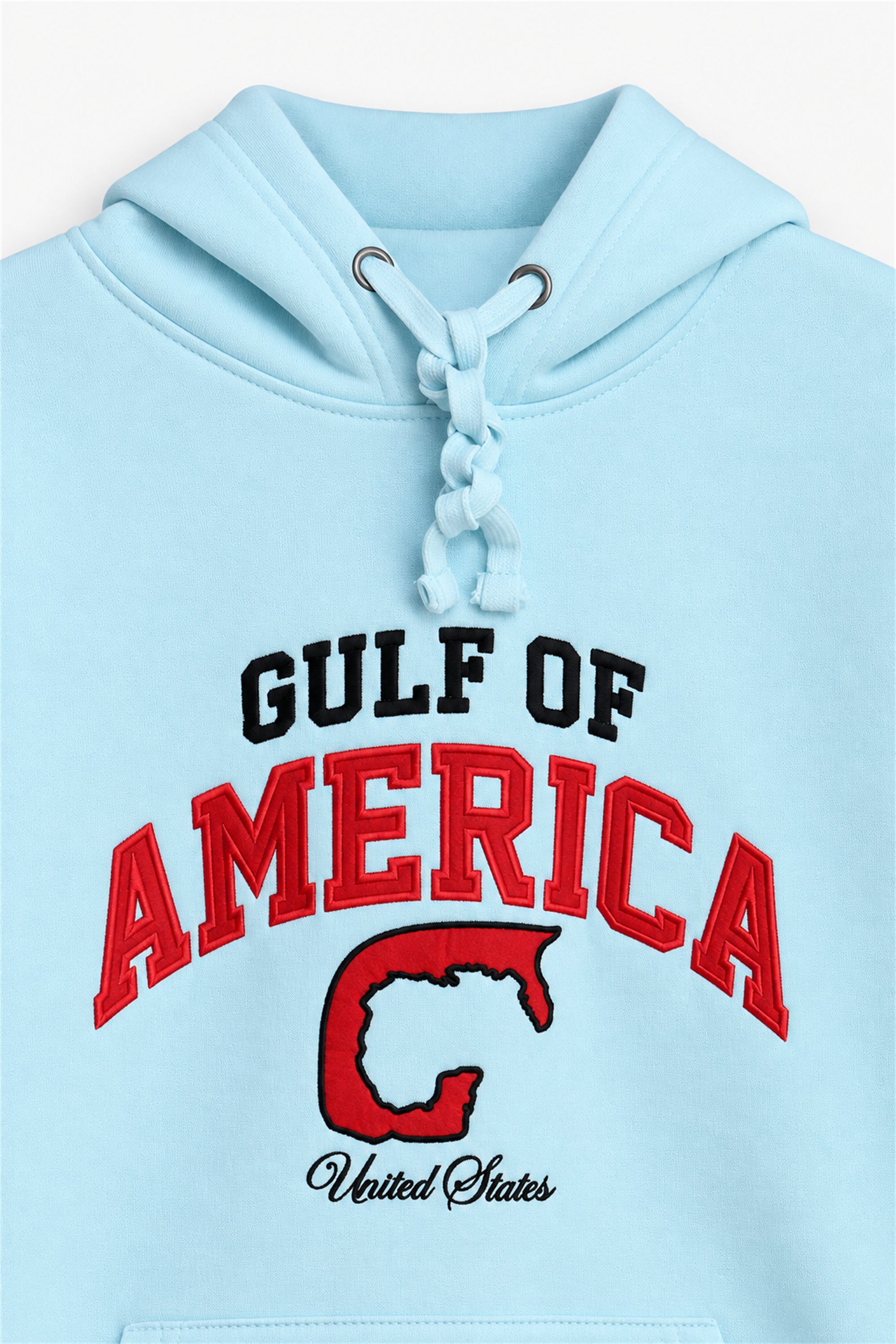 Men Branded Graphic Pullover Hoodie - Ferozi