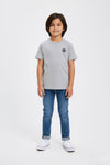 Boys Branded T-Shirt - Grey