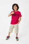 Boys Branded Graphic T-Shirt - Red