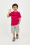Boys Branded Graphic T-Shirt - Red