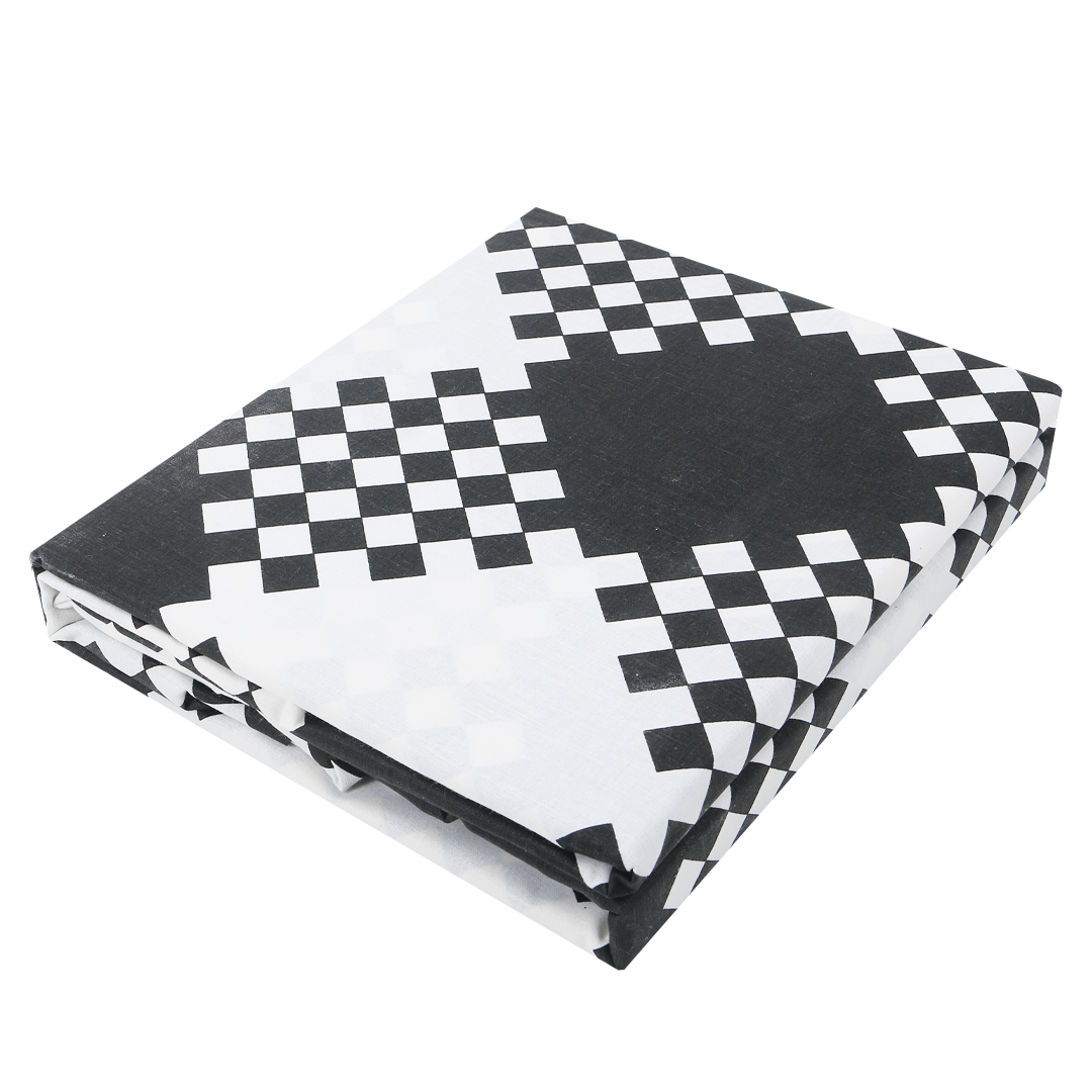 Knotco Printed Cotton Rich Bedsheet Set TC-150