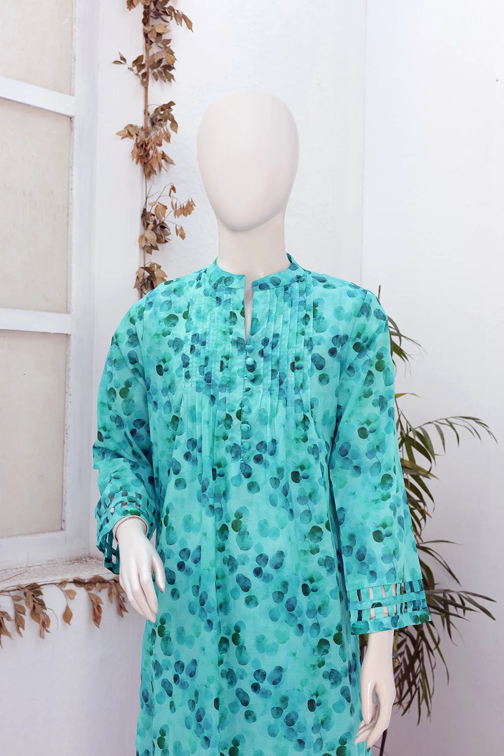 2 PIECE PRINTED LAWN SUIT