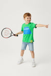 Boys Branded Graphic T-Shirt - Green