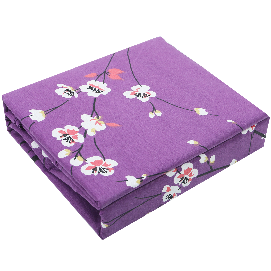 Knotco Printed Cotton Rich Bedsheet Set TC-150