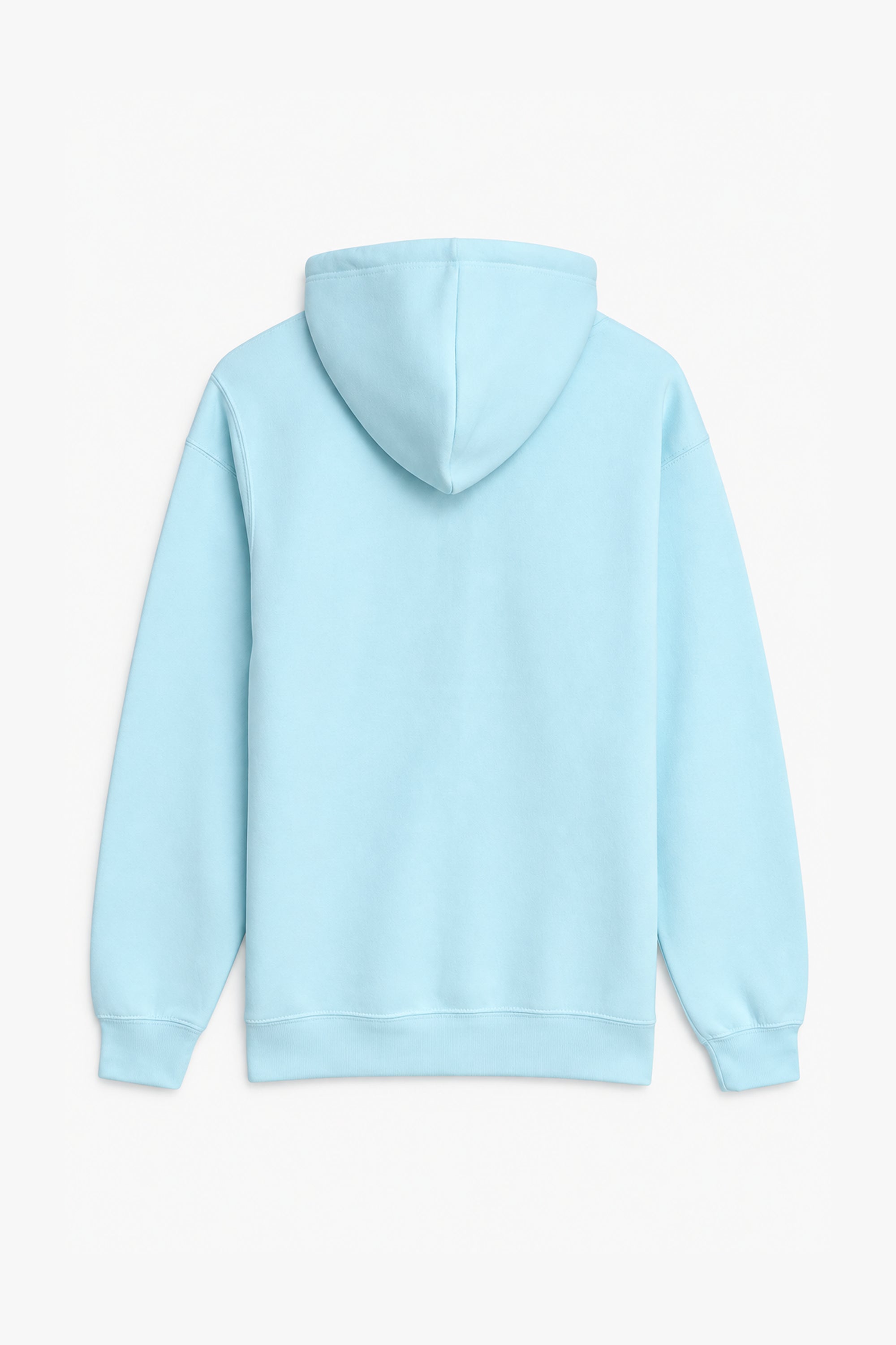Men Branded Graphic Pullover Hoodie - Ferozi