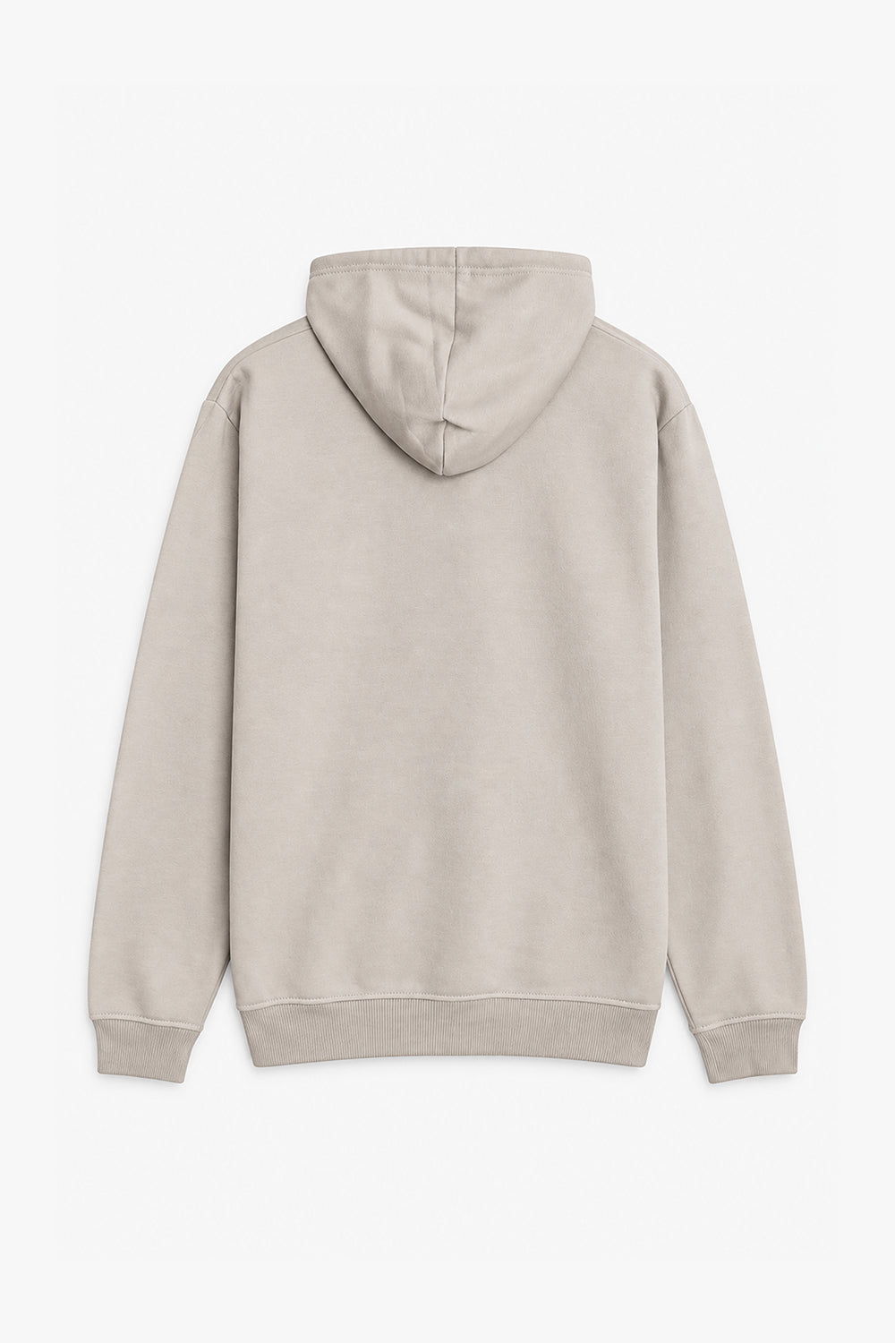Men Branded EMB Pullover Hoodie - Fawn
