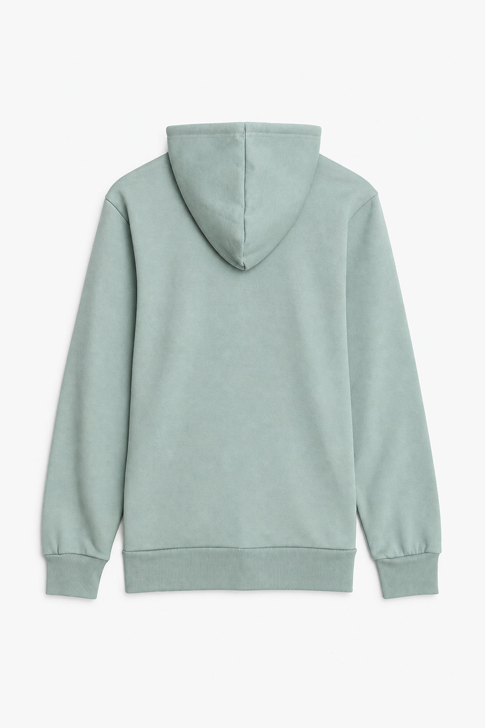 Men Branded Graphic Zipper Hoodie - L/Green