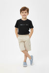 Boys Branded Graphic T-Shirt - Black