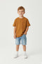 Boys Branded Graphic T-Shirt - Brown