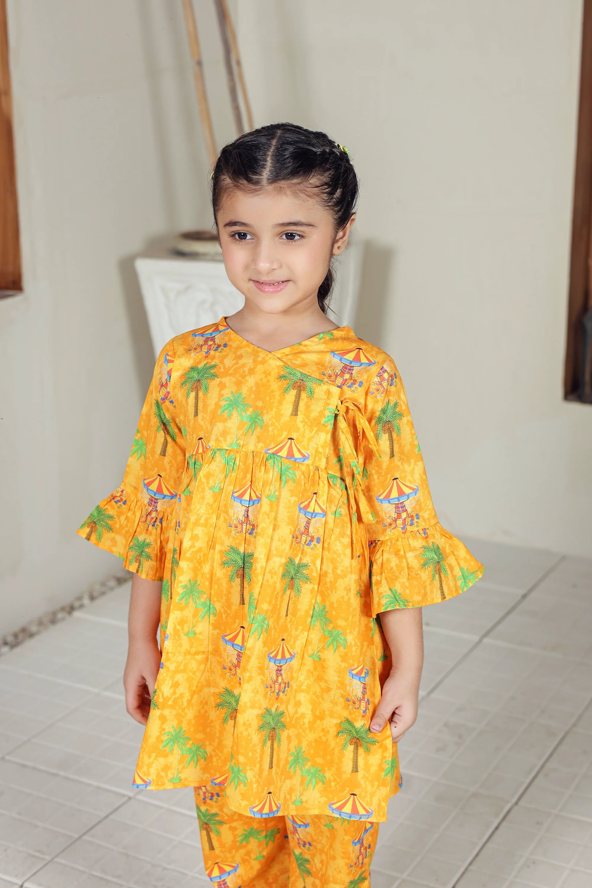 2 PIECE LAWN FUSION SUIT