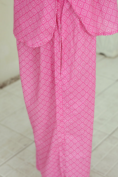 2 PIECE LAWN FUSION SUIT