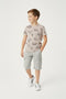 Boys Graphic T-Shirt (Brand: MAX) - L/Brown