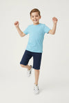 Boys Branded T-Shirt - Sea Green