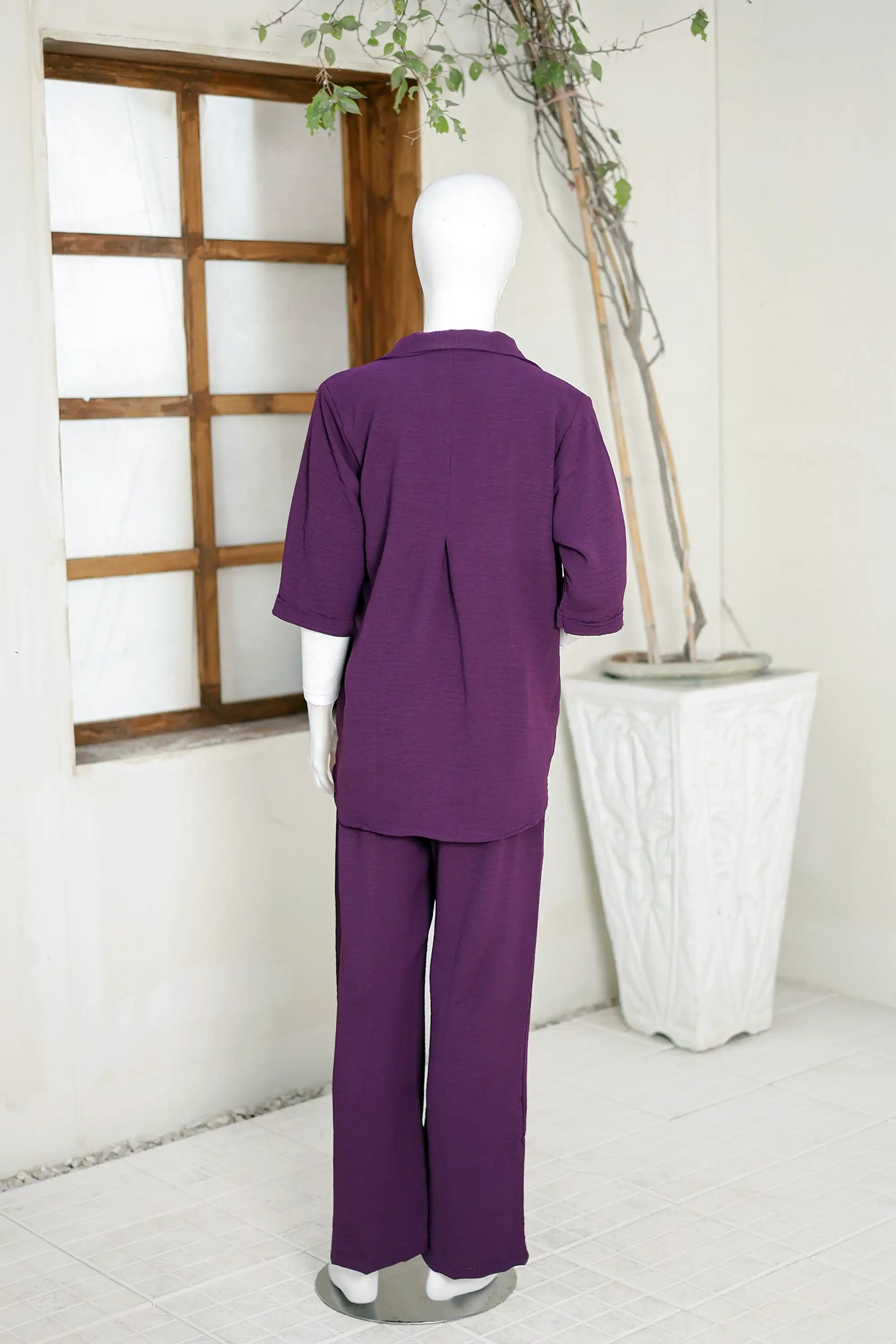 2 PIECE CRINKLE CO-ORD SUIT