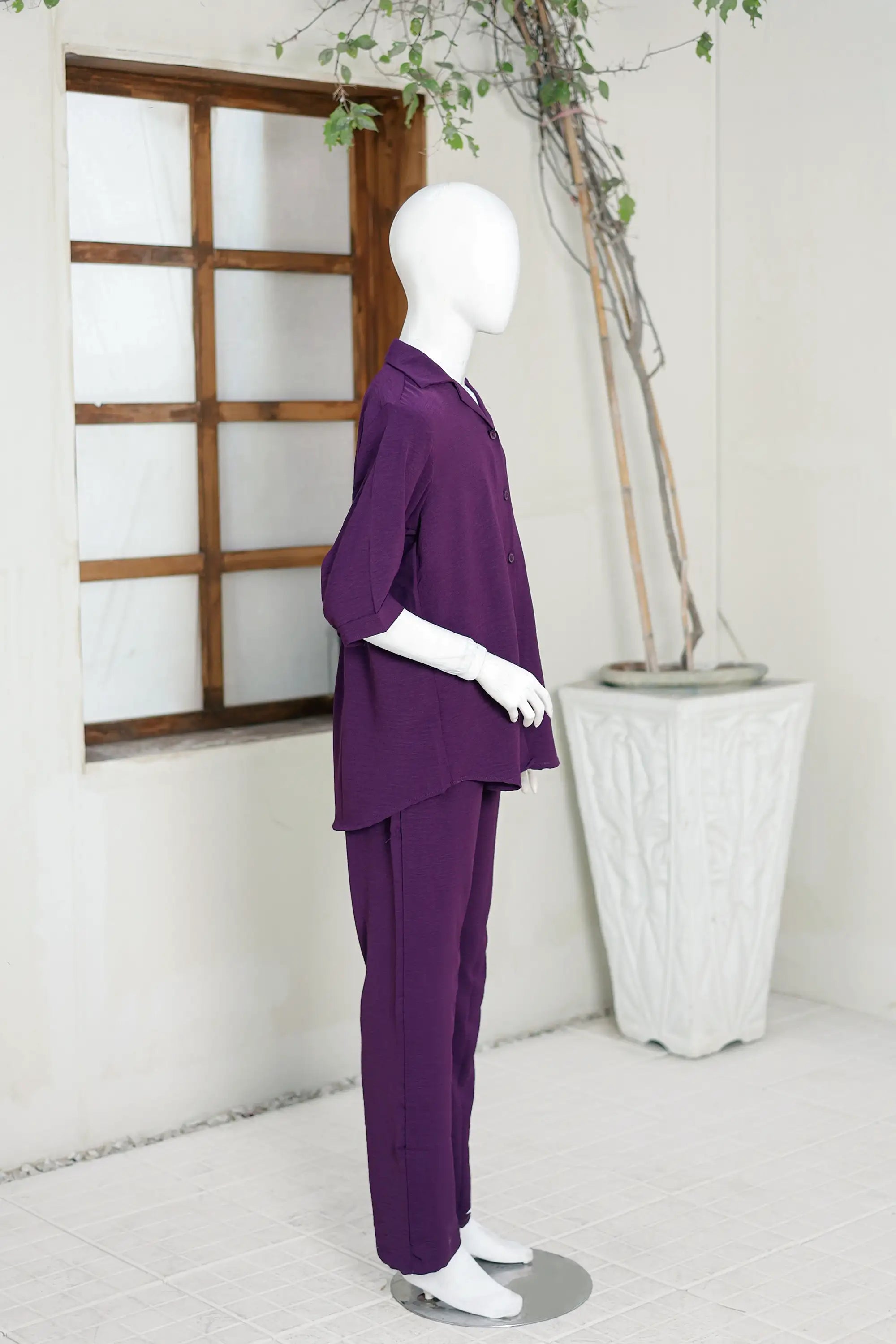 2 PIECE CRINKLE CO-ORD SUIT