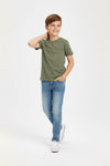 Boys Branded T-Shirt - Green