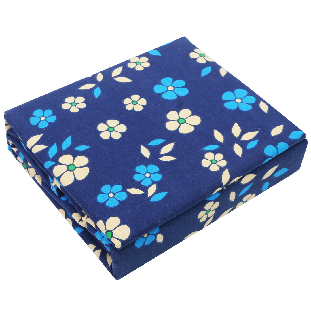 Knotco Printed Cotton Rich Bedsheet Set TC-150