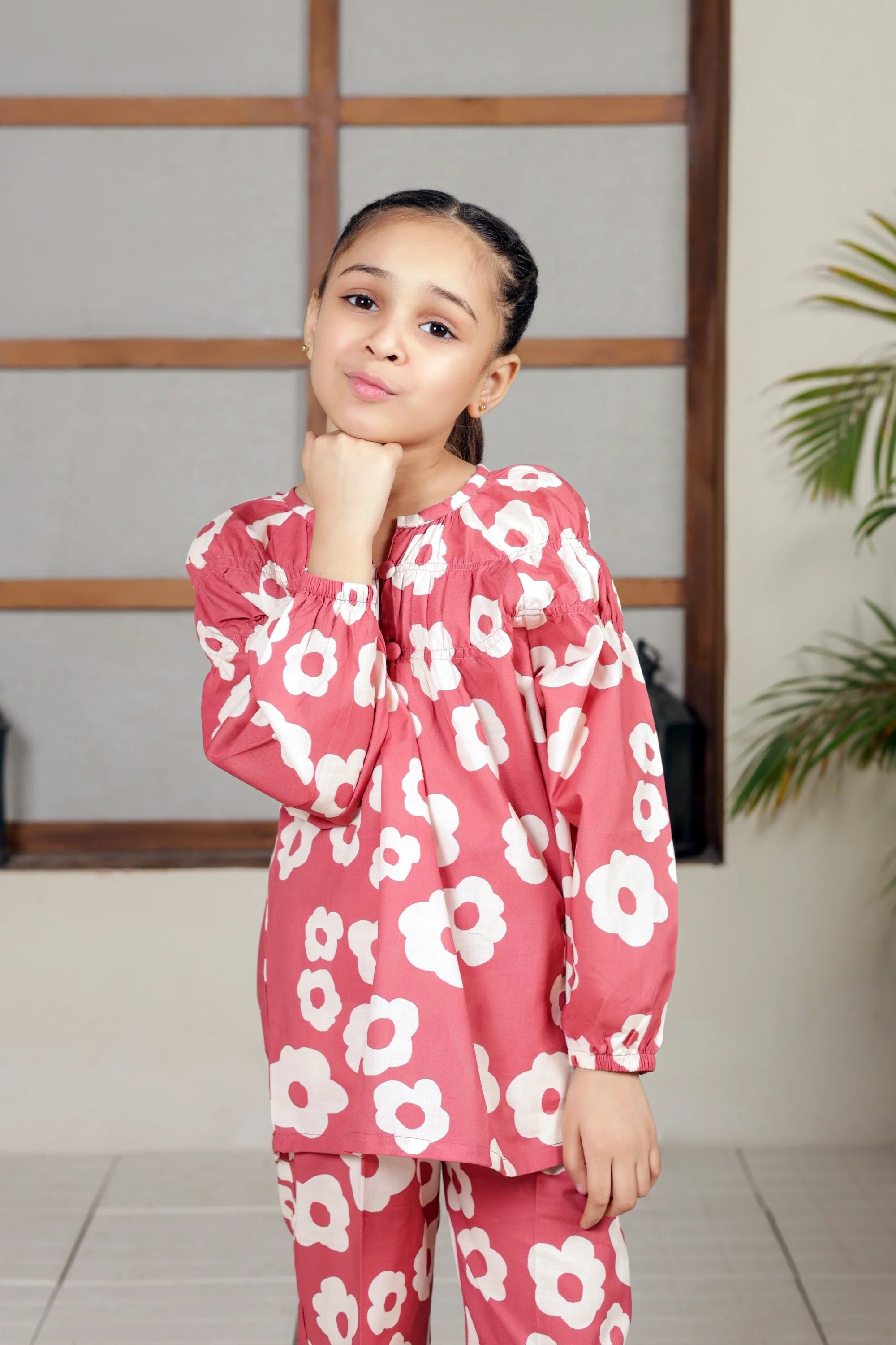2 PIECE LAWN FUSION SUIT
