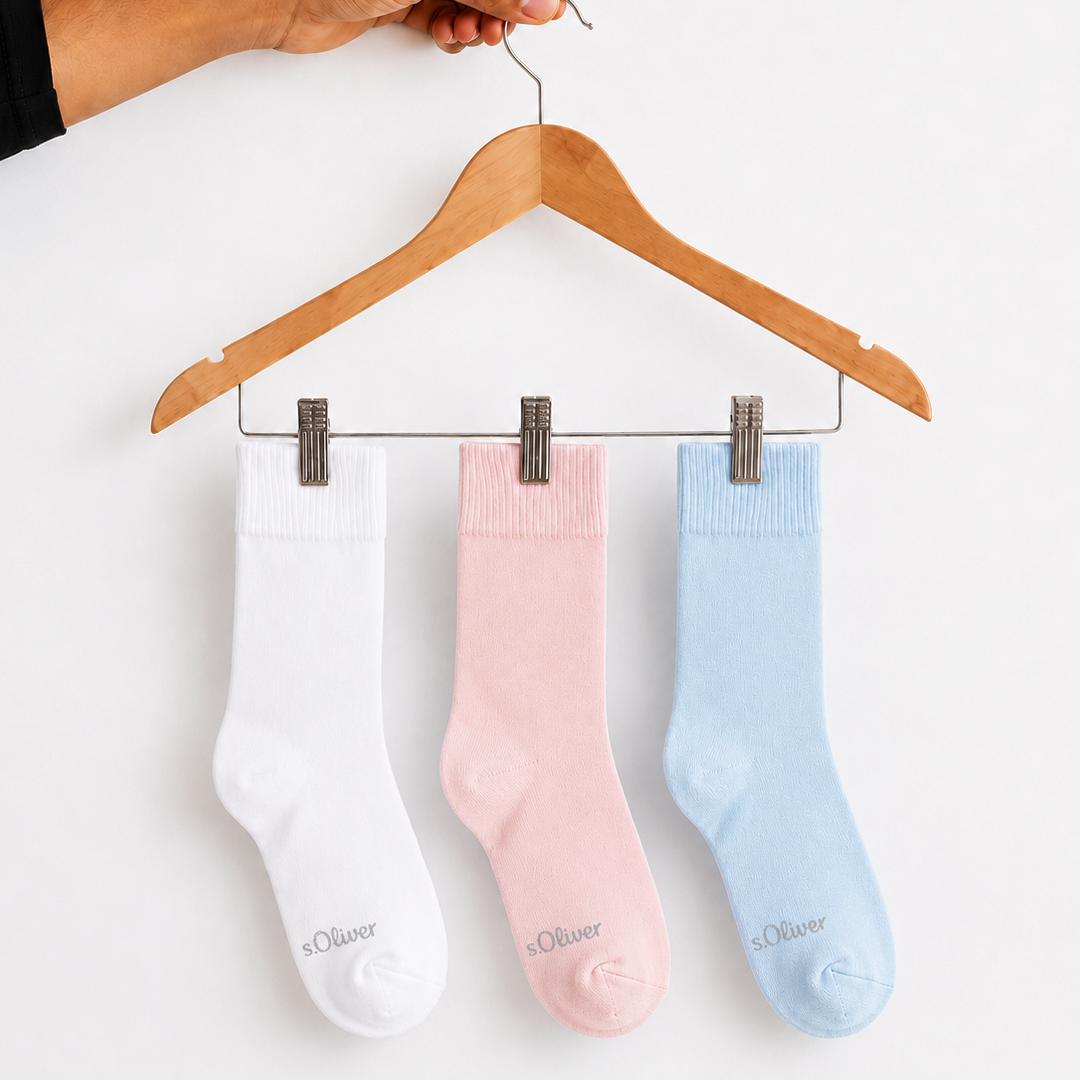 Branded S. Oliver Women's Ankle Socks ( Pack of 3 )